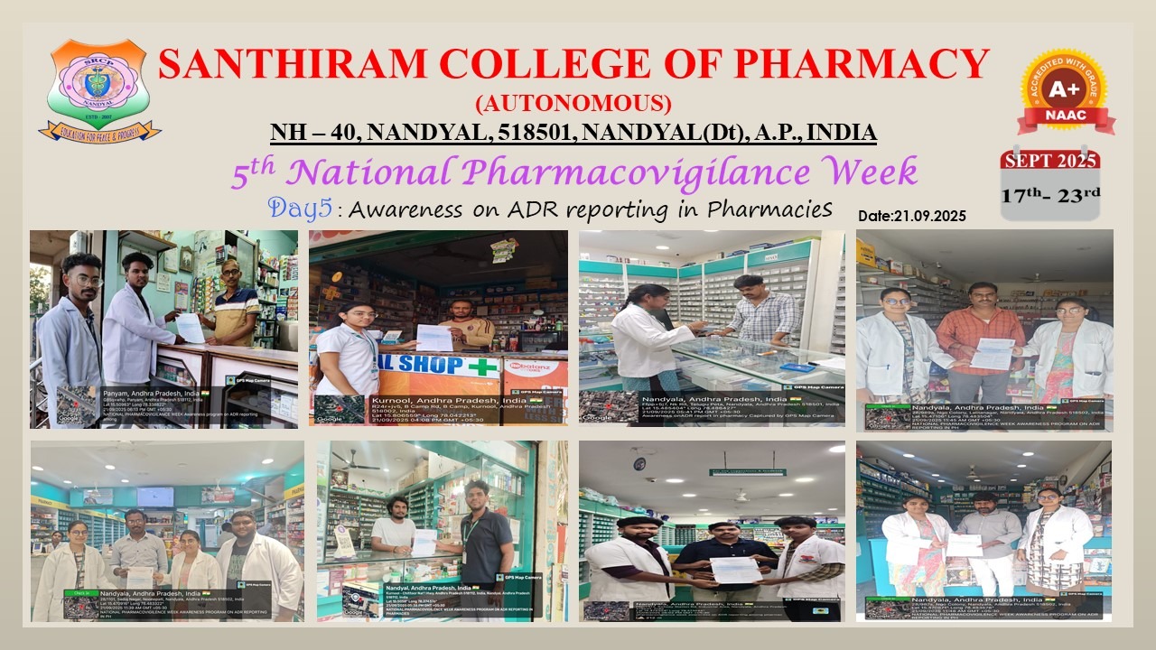 National Pharmacovigilance Week